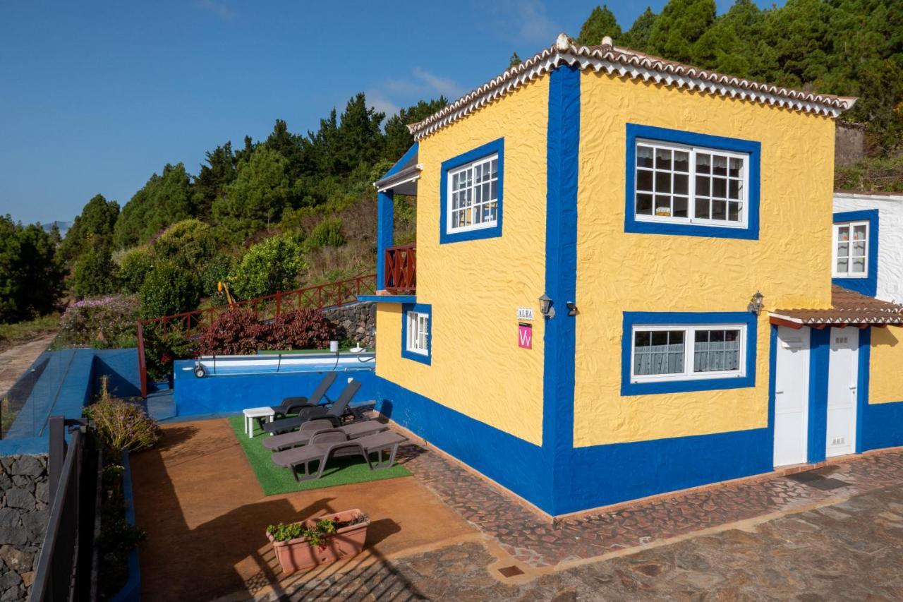 Casa Alba, Casa Rural Con Piscina-Spa Climatizada Hasta 34º Gratuito Y Vistas Al Mar Puntallana Exterior foto