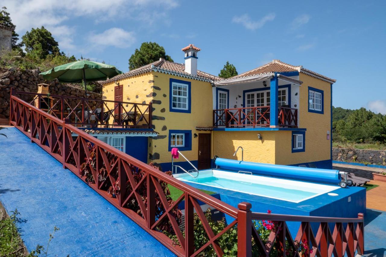 Casa Alba, Casa Rural Con Piscina-Spa Climatizada Hasta 34º Gratuito Y Vistas Al Mar Puntallana Exterior foto